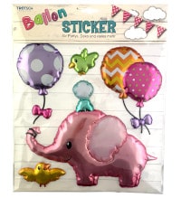 Ballon Deko Sticker - Elefant