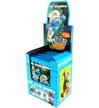 Die Schlümpfe Das verlorene Dorf Sticker - Display mit 50 Tüten