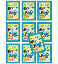 Blue Ocean Schlümpfe - Der grosse Kinofilm Sticker 2025 - 10 Tüten