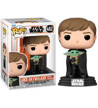 Funko POP! Star Wars 482 - Luke Skywalker with Grogu Funko POP! Star Wars 482 - Luke Skywalker with Grogu