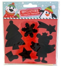 Kratz-Sticker- Hello Winter