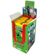 Lego Minecraft Serie 1 Trading Cards - Display mit 25 Tüten