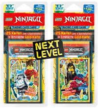 Lego Ninjago Serie 5 NEXT LEVEL Trading Cards - Beide Blister