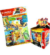 Lego Ninjago Serie 9 Dragons Rising Trading Cards - Starterpack + Display mit 50 Tüten