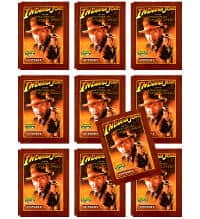 Merlin Indiana Jones Sticker - 10 Tüten