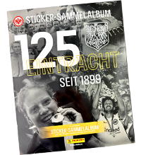 Panini 125 Jahre Eintracht Frankfurt Sticker - Sammelalbum