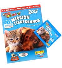 Panini Mission Tierfreunde 2017 Sticker - Sammelalbum