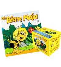 Panini Die Biene Maja Sticker - Album + Display mit 50 Tüten