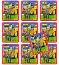 Panini Bob der Baumeister Sticker - 10 Tüten