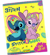 Panini Disney Stitch - Stitch & Angel Sticker - Sammelalbum