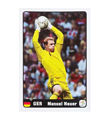 Panini Em Euro 2012 Manuel Neuer Sticker 4 von 6 vorne