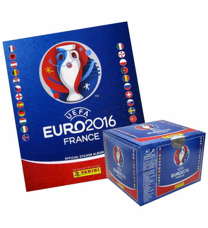 Panini EURO 2016 Sticker - 1 Album + 1 Display