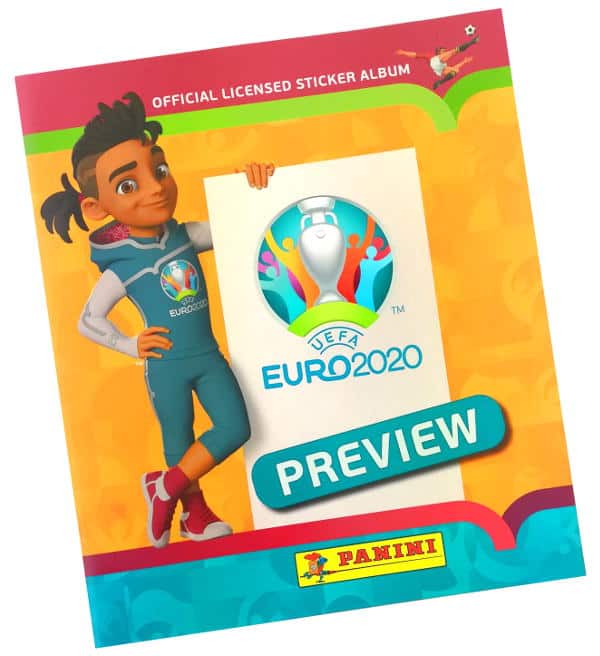 Panini EURO 2020 Preview Sticker Internationale Version ...