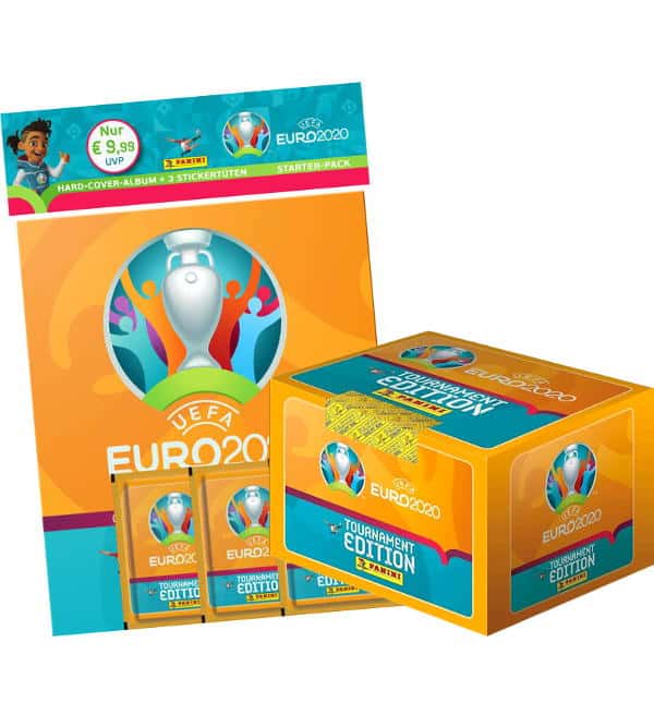Panini EURO 2020 Tournament Edition - Hardcover Starter + Display