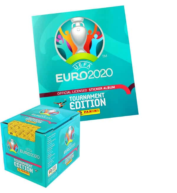 Panini EURO 2020 Tournament Edition International - Album + Display