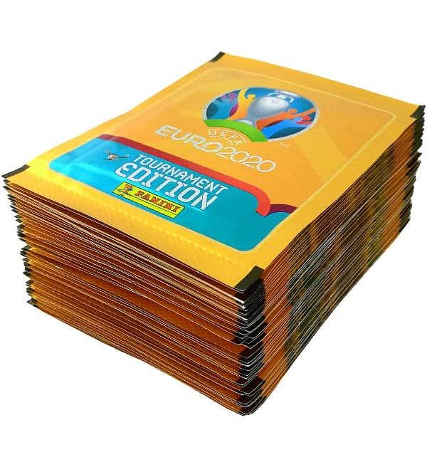 Panini EURO 2020 Tournament Edition Sticker - 50 Tüten