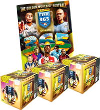Panini FIFA 365 2025 Sticker - Album + 3 Displays (=150 Tüten)