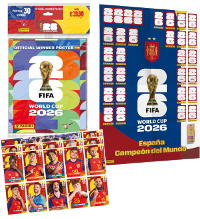 Panini FIFA World Cup 2026 Sticker - Official Winner Poster - Complete Set