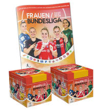 Panini Frauen Bundesliga 2025-2026 Sticker - Album + 2 Displays (=72 Tüten)