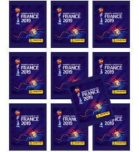 Panini Frauen WM 2019 Sticker - 10 Tüten