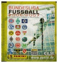 Panini Fußball 2006-2007 Tüte - ungeöffnet mit Stickern