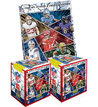 Panini NFL 2024 Sticker & Cards - Album + 2 Displays (=100 Tüten)