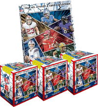 Panini NFL 2024 Sticker & Cards - Album + 3 Displays (=150 Tüten)
