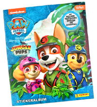 Panini Paw Patrol - Jungle Pups Sticker - Sammelalbum