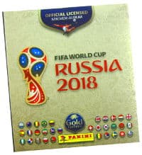 Panini WM 2018 Sticker - Gold Edition Album