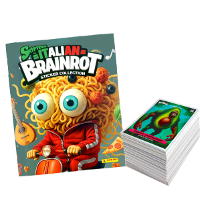 Panini Skifidol Italian Brainrot Sticker - Komplett-Set - 300 Sticker + Leeralbum