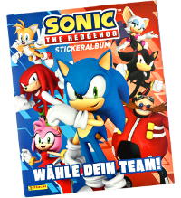 Panini Sonic the Hedgehog - Wähle dein Team Sticker - Sammelalbum
