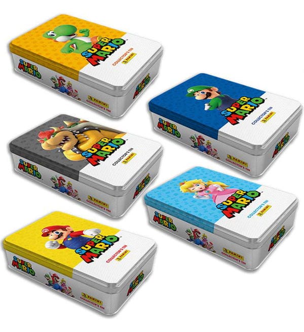 Panini Super Mario - It's-a Me Mario Sticker - Collector's Tin Set ...