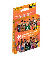 Panini Turkish Airlines EuroLeague 2024-25 Sticker - Eco-Blister (=6 Tüten)