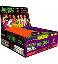 Panini Turkish Airlines EuroLeague Top Class 2025-26 Trading Cards - FATPACK Display
