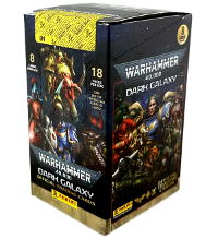 Panini Warhammer 40.000 - Dark Galaxy Trading Cards - Display mit 18 Tüten