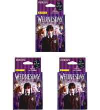 Panini Wednesday Sticker - 3 x Eco-Blister (=21 Tüten)