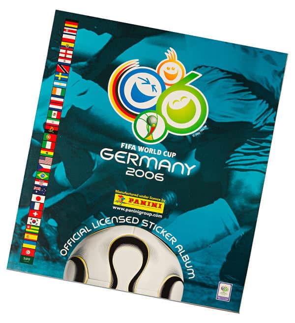 Panini WM 2006 Sammelalbum 
International Vorderseite