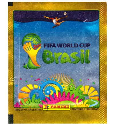 Panini WM Brasil 2014 Tüte Gold - Version Argentinien