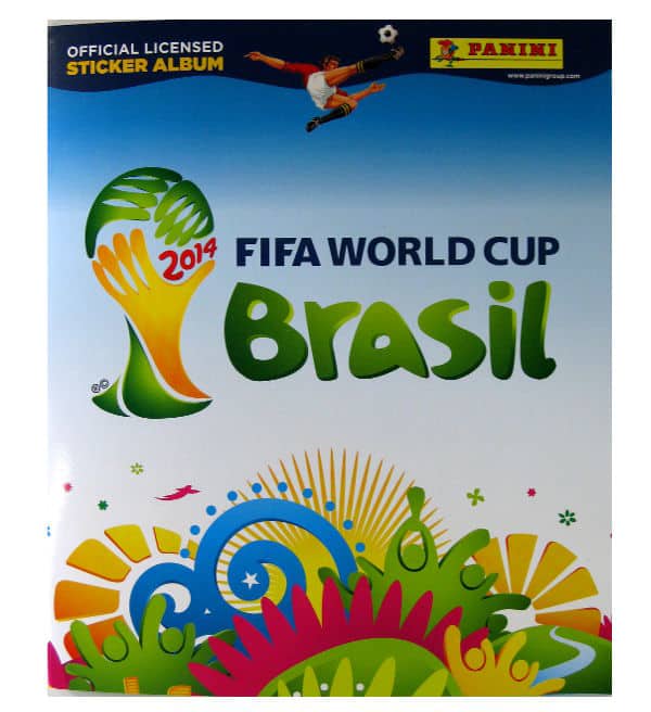 Panini WM Brasil 2014 Album Österreich Cover