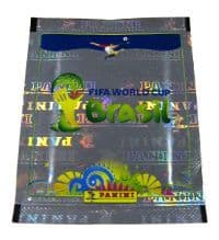 Panini WM Brasil 2014 Tüte Silber mit Hologramm