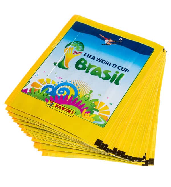Panini WM Brazil 2014 Stickertüte - 25 Tüten