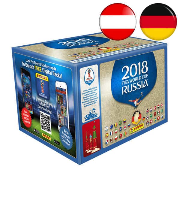 Panini WM 2018 Sticker - Display