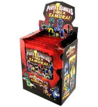 Power Rangers Super Samurai Sticker - Display mit 50 Tüten