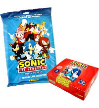 Panini Sonic the Hedgehog Gotta Go Fast Trading Cards - Starter-Pack + Display mit 18 Boostern