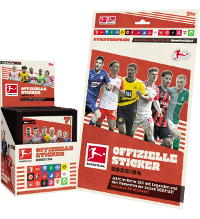 Topps Bundesliga Sticker 2023/2024 - Starterpack + Display mit 50 Tüten