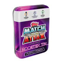 Topps Champions League Match Attax 2022/23 - Booster Tin Purple Power Topps Champions League Match Attax 2022/23 - Booster Tin Purple Power