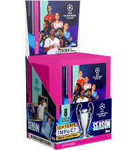 Topps Champions League Sticker 2023/2024 - Display mit 50 Tüten