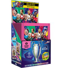 Topps Champions League Sticker 2025/2026 - Display mit 50 Tüten