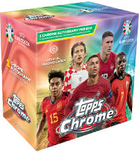 Topps CHROME UEFA EURO 2024 - Hobby Box
