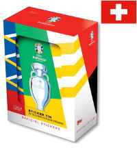 Topps EURO 2024 Sticker - Mini Tin - SWISS EDITION